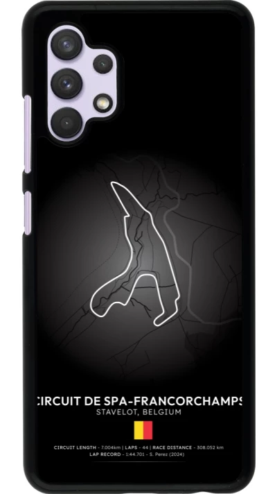 Samsung Galaxy A32 Case Hülle - F1 Track 2025 Belgium