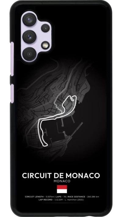 Samsung Galaxy A32 Case Hülle - F1 Track 2025 Monaco