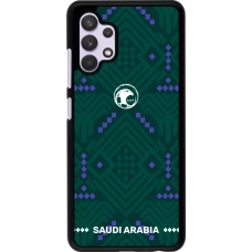 Samsung Galaxy A32 Case Hülle - Saudi Arabien 2026 personalisierbares Fussballtrikot