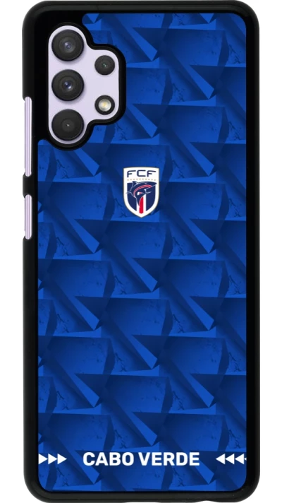 Samsung Galaxy A32 Case Hülle - Kap Verde 2026 personalisierbares Fussballtrikot