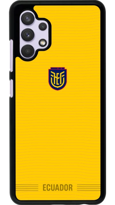 Samsung Galaxy A32 Case Hülle - Ecuador 2026 personalisierbares Fussballtrikot