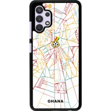 Samsung Galaxy A32 Case Hülle - Ghana 2026 personalisierbares Fussballtrikot