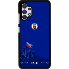 Samsung Galaxy A32 Case Hülle - Haiti 2026 personalisierbares Fussballtrikot