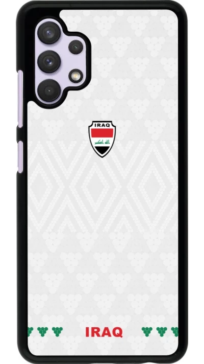 Samsung Galaxy A32 Case Hülle - Irak 2026 personalisierbares Fussballtrikot