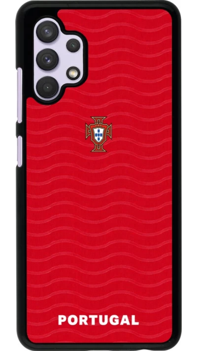 Samsung Galaxy A32 Case Hülle - Portugal 2026 personalisierbares Fussballtrikot