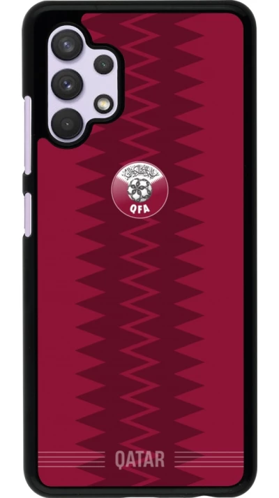 Samsung Galaxy A32 Case Hülle - Qatar 2026 personalisierbares Fussballtrikot
