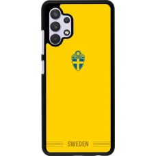 Samsung Galaxy A32 Case Hülle - Schweden 2026 personalisierbares Fussballtrikot