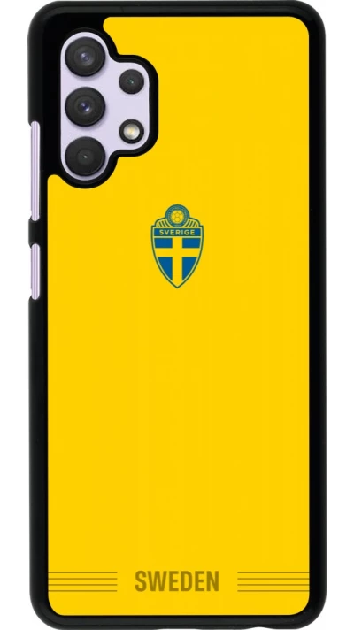 Samsung Galaxy A32 Case Hülle - Schweden 2026 personalisierbares Fussballtrikot
