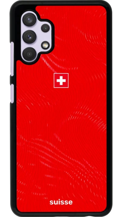 Coque Samsung Galaxy A32 - Maillot de football Suisse 2026 personnalisable