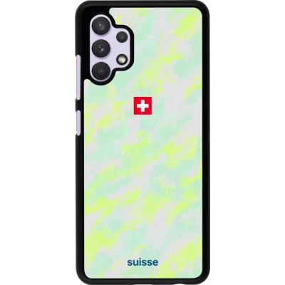 Coque Samsung Galaxy A32 - Maillot de football Suisse Away 2026 personnalisable