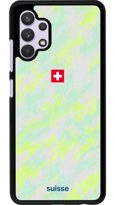 Samsung Galaxy A32 Case Hülle - Schweiz Away 2026 personalisierbares Fussballtrikot