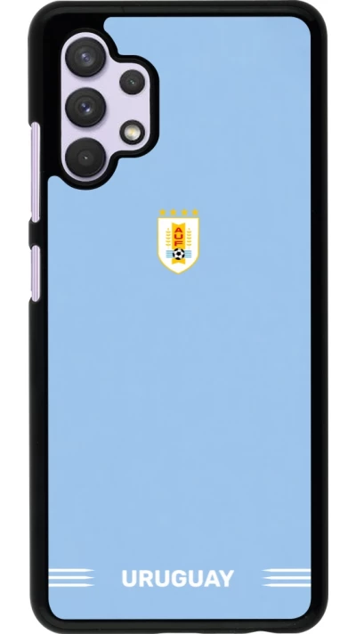 Samsung Galaxy A32 Case Hülle - Uruguay 2026 personalisierbares Fussballtrikot
