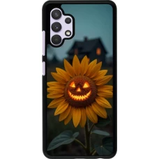 Samsung Galaxy A32 Case Hülle - Halloween 2026 Evil Sunflower