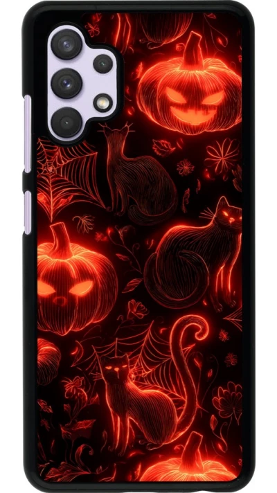 Samsung Galaxy A32 Case Hülle - Halloween 2026 Pattern Halloween