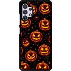 Samsung Galaxy A32 Case Hülle - Halloween 2026 Pattern Pumpkins