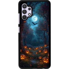 Samsung Galaxy A32 Case Hülle - Halloween 2026 Road of Pumpkins