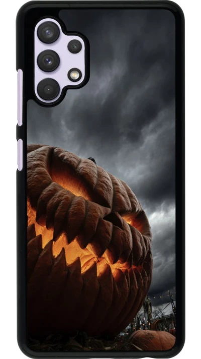Samsung Galaxy A32 Case Hülle - Halloween 2026 The Wicked Pumpkin