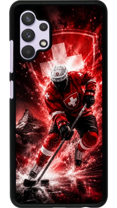 Samsung Galaxy A32 Case Hülle - Hockey World Championship Player