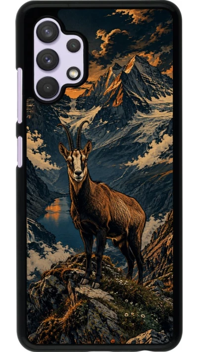 Coque Samsung Galaxy A32 - Linocut Chamois