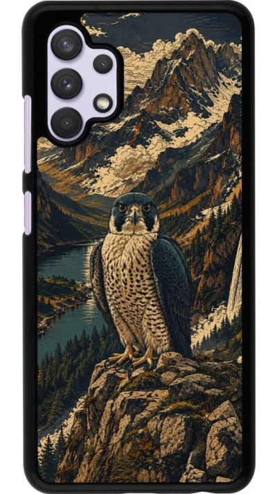 Coque Samsung Galaxy A32 - Linocut Faucun pèlerin