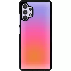 Samsung Galaxy A32 Case Hülle - Orange Pink Blue Gradient