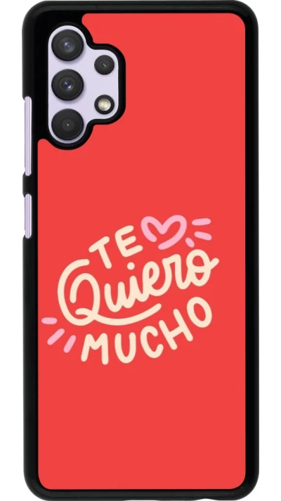 Samsung Galaxy A32 Case Hülle - Saint Valentines Day 26 Te quiero mucho