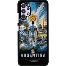 Samsung Galaxy A32 Case Hülle - Fussball Argentinien splash 2026