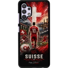 Samsung Galaxy A32 Case Hülle - Fussball Suisse splash 2026