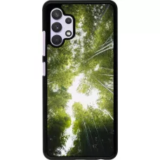 Samsung Galaxy A32 Case Hülle - Spring 23 forest blue sky