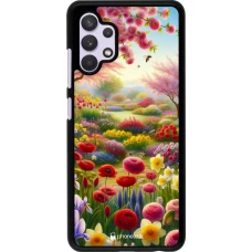 Samsung Galaxy A32 Case Hülle - Frühling 25 Strauß Frühling