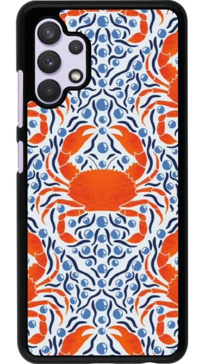 Coque Samsung Galaxy A32 - Crabs and pearls Summer 2026