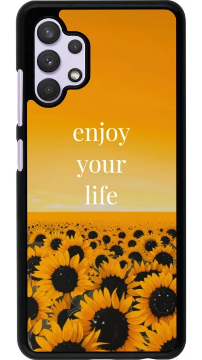 Samsung Galaxy A32 Case Hülle - Summer 2026 Enjoy your life