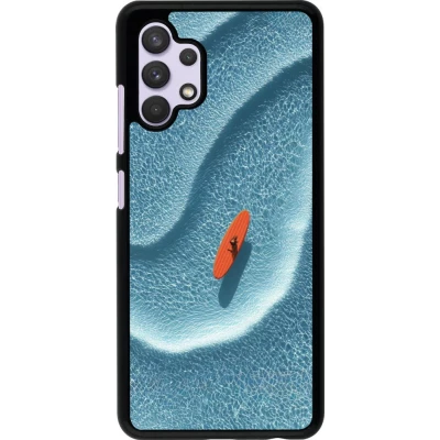 Coque Samsung Galaxy A32 - Orange surf Summer 2026