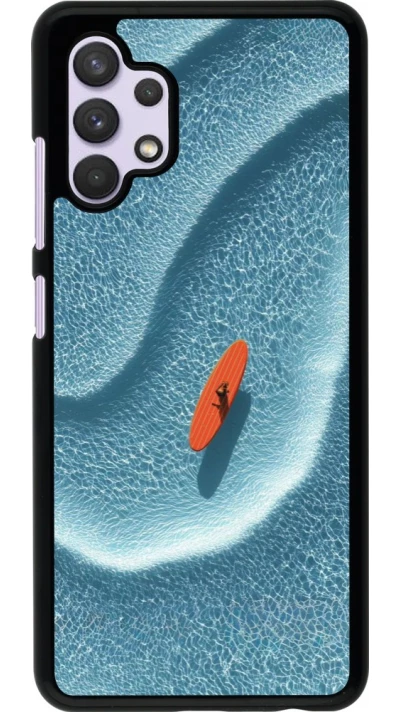 Coque Samsung Galaxy A32 - Orange surf Summer 2026