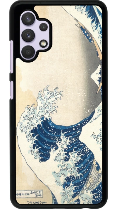 Samsung Galaxy A32 Case Hülle - Kunstbild - Die große Welle vor Kanagawa - Hokusai