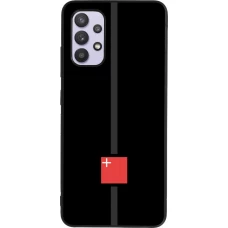 Samsung Galaxy A32 Case Hülle - Silikon schwarz Kanton SZ schwarz