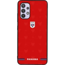 Samsung Galaxy A32 Case Hülle - Silikon schwarz Panama 2026 personalisierbares Fussballtrikot