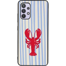 Samsung Galaxy A32 Case Hülle - Silikon schwarz Red lobster 2026