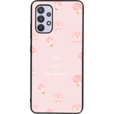 Samsung Galaxy A32 Case Hülle - Silikon schwarz Mom 2023 your are magical