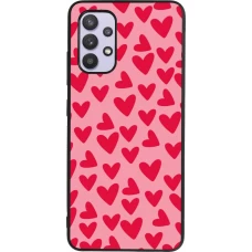 Samsung Galaxy A32 Case Hülle - Silikon schwarz Mom 2024 kleine Herzen