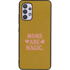 Samsung Galaxy A32 Case Hülle - Silikon schwarz Mom 2026 Are Magic