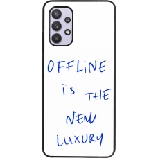 Samsung Galaxy A32 Case Hülle - Silikon schwarz Offline is the new luxury