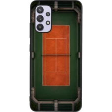Coque Samsung Galaxy A32 - Silicone rigide noir Sports 2026 Tennis