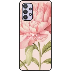 Samsung Galaxy A32 Case Hülle - Silikon schwarz Just Bloom Spring 2026