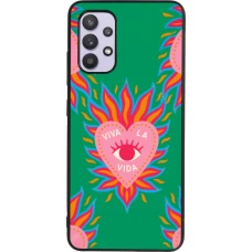 Samsung Galaxy A32 Case Hülle - Silikon schwarz Viva la vida 2026
