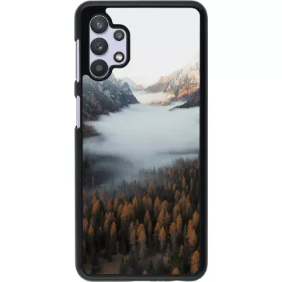 Samsung Galaxy A32 5G Case Hülle - Autumn 22 forest lanscape