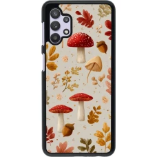 Samsung Galaxy A32 5G Case Hülle - Autumn 26 Mushrooms and leaves