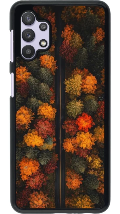 Coque Samsung Galaxy A32 5G - Autumn 26 Road in autumn