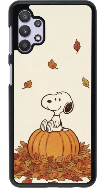 Coque Samsung Galaxy A32 5G - Autumn 26 Snoopy autumn