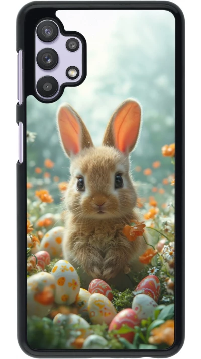 Coque Samsung Galaxy A32 5G - Easter 2026 Rabbit in the garden
